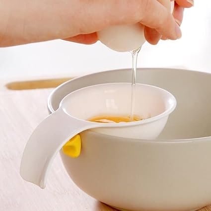 Egg Yolk & White Separator – White