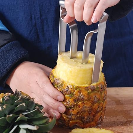 Stainless Steel Pineapple Corer & Slicer